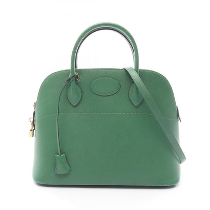 Hermes Handbag Bolide 35 Green