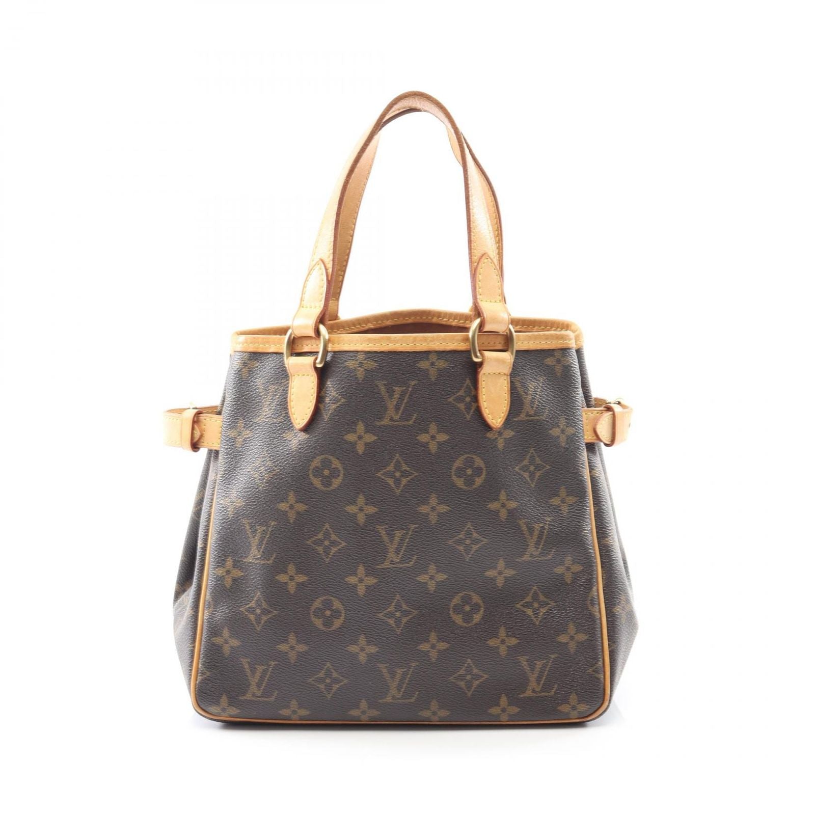 Louis Vuitton Handbag Batee-le Monogram Canvas Leather