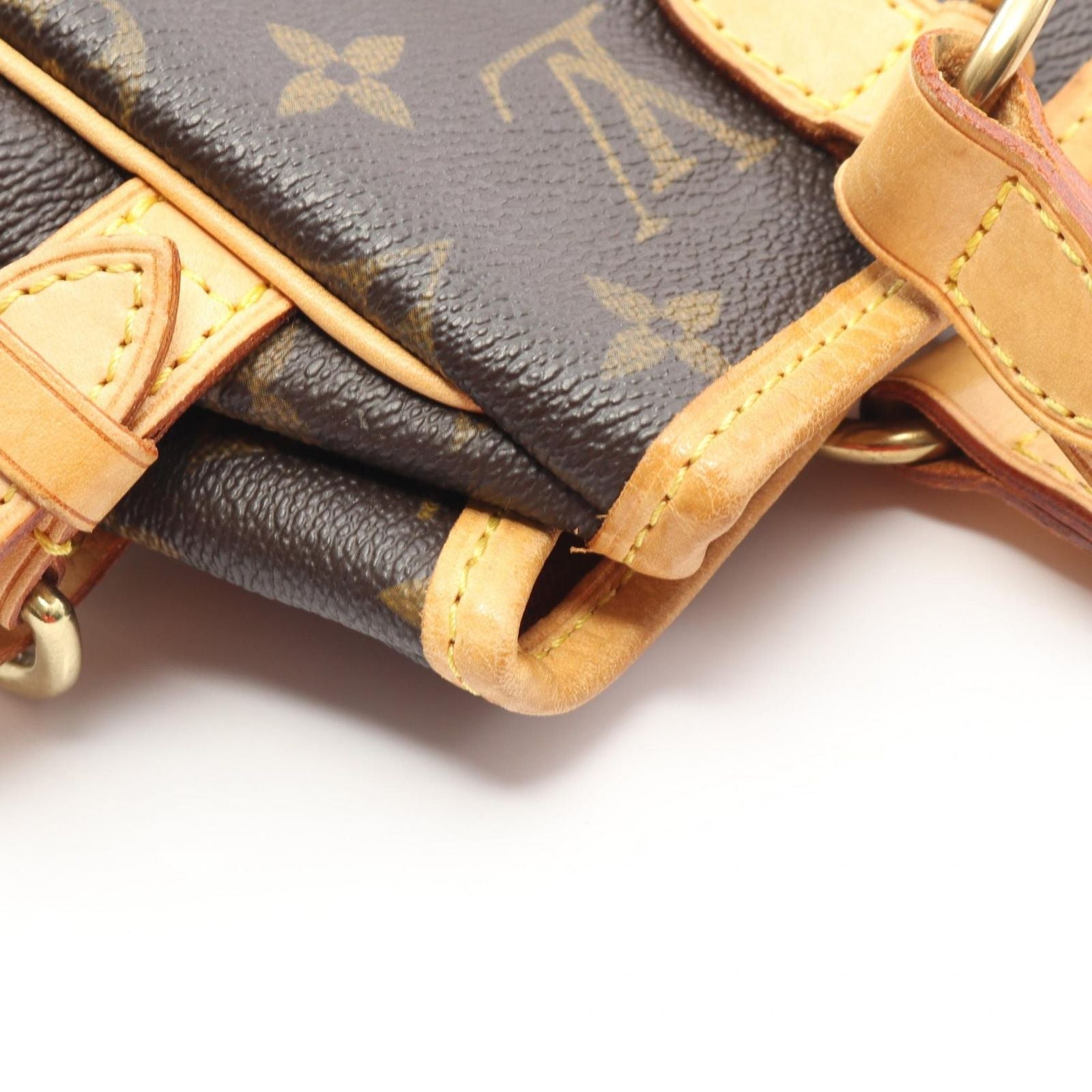 Louis Vuitton Handbag Batee-le Monogram Canvas Leather — view 8