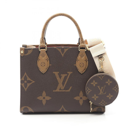Louis Vuitton Handbag On The Go PM Monogram Canvas