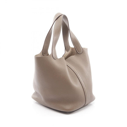 Hermes Handbag Picotin Lock MM Etoupe — view 2