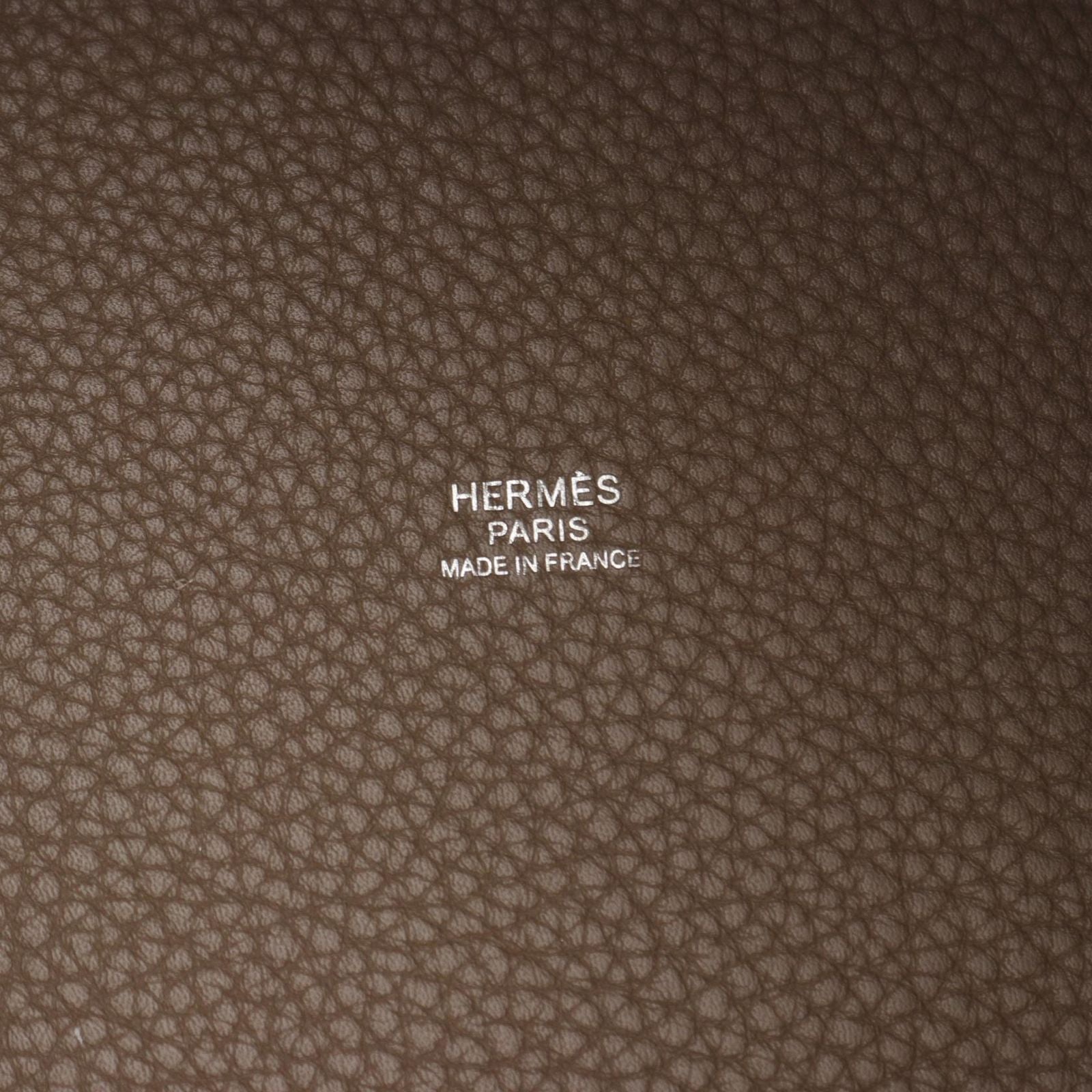 Hermes Handbag Picotin Lock MM Etoupe — view 4