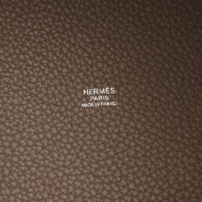 Hermes Handbag Picotin Lock MM Etoupe — view 4