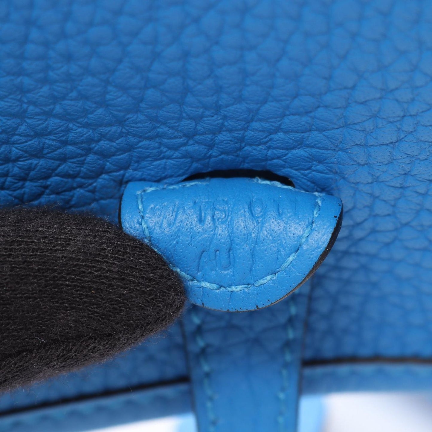 Hermes Shoulder Bag TPM Blue Dela — view 5