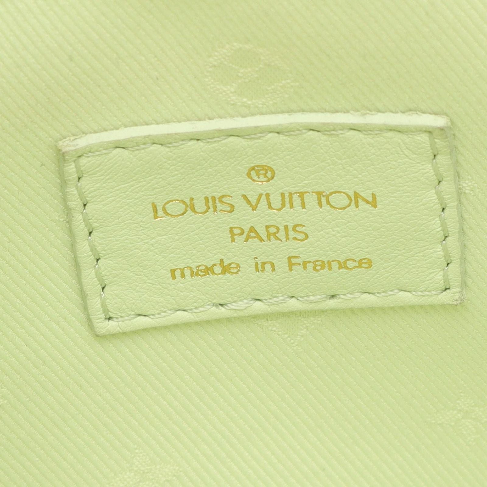 Louis Vuitton Handbag O-ba Babule lamu Vert Leather — view 4