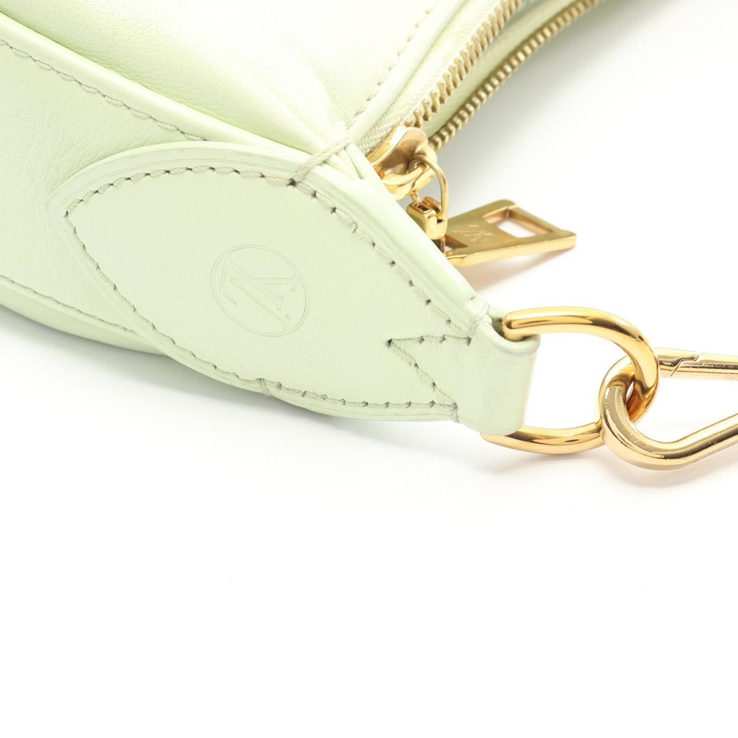 Louis Vuitton Handbag O-ba Babule lamu Vert Leather — view 5