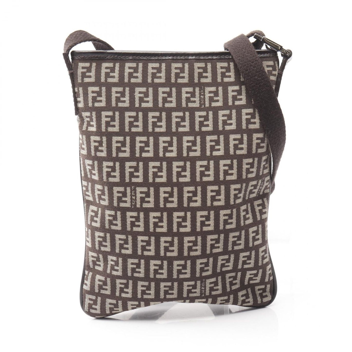 Fendi Shoulder Bag of Da Ninebrown Canvas Leather