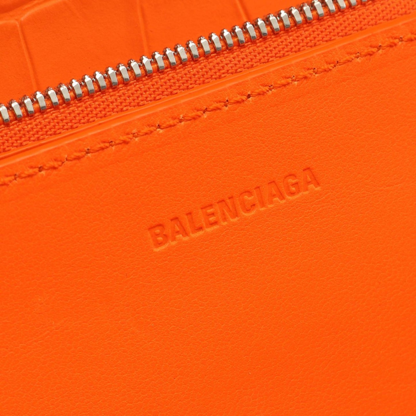 Balenciaga Shoulder Bag Gossip Orange Leather Year of the Tiger — view 4