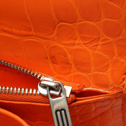 Balenciaga Shoulder Bag Gossip Orange Leather Year of the Tiger — view 5
