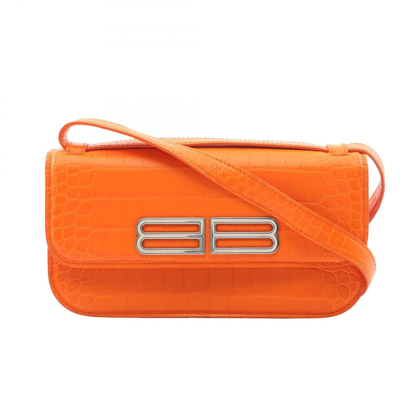 Balenciaga Shoulder Bag Gossip Orange Leather Year of the Tiger