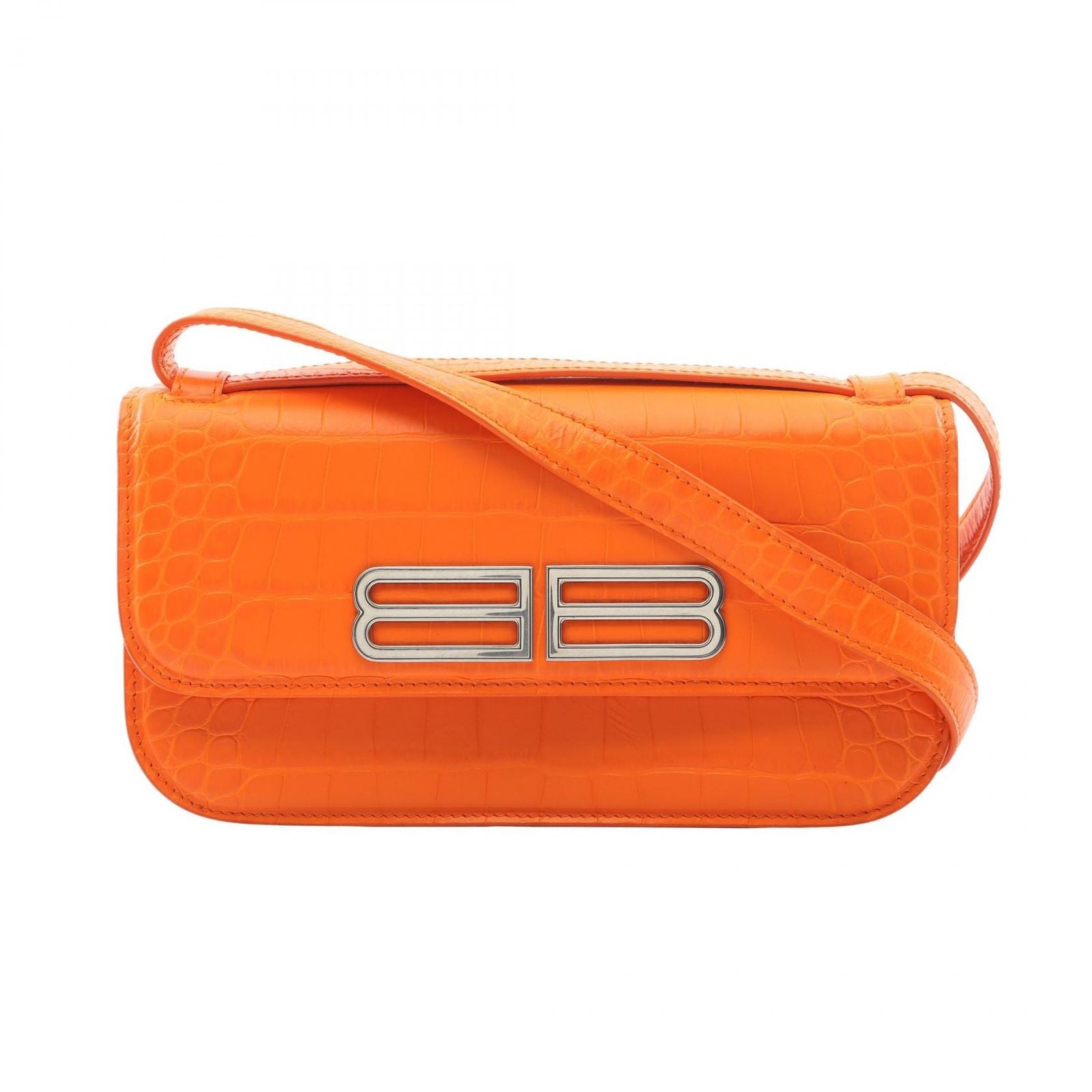 Balenciaga Shoulder Bag Gossip Orange Leather Year of the Tiger