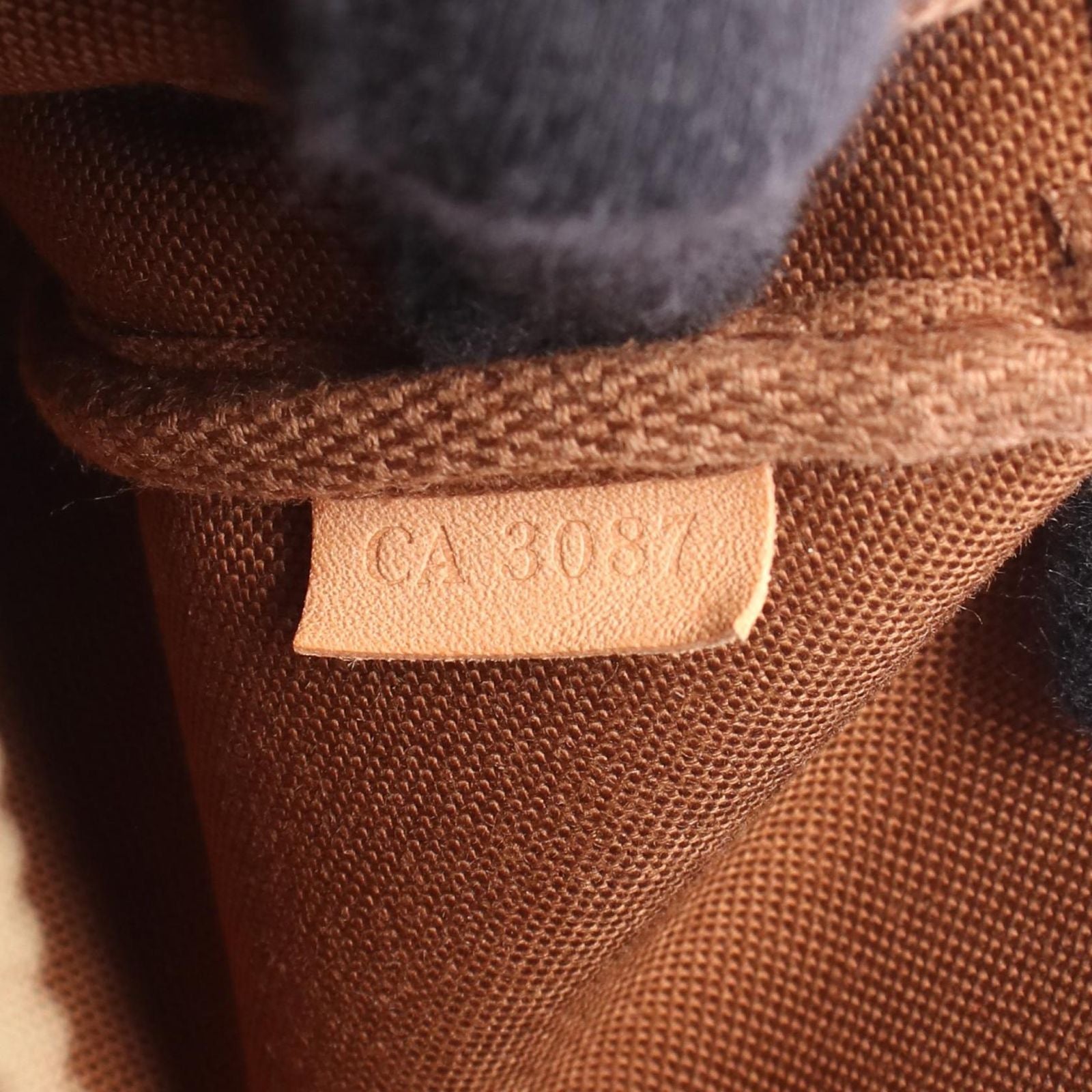 Louis Vuitton Handbag Pochette Canvas Leather — view 5