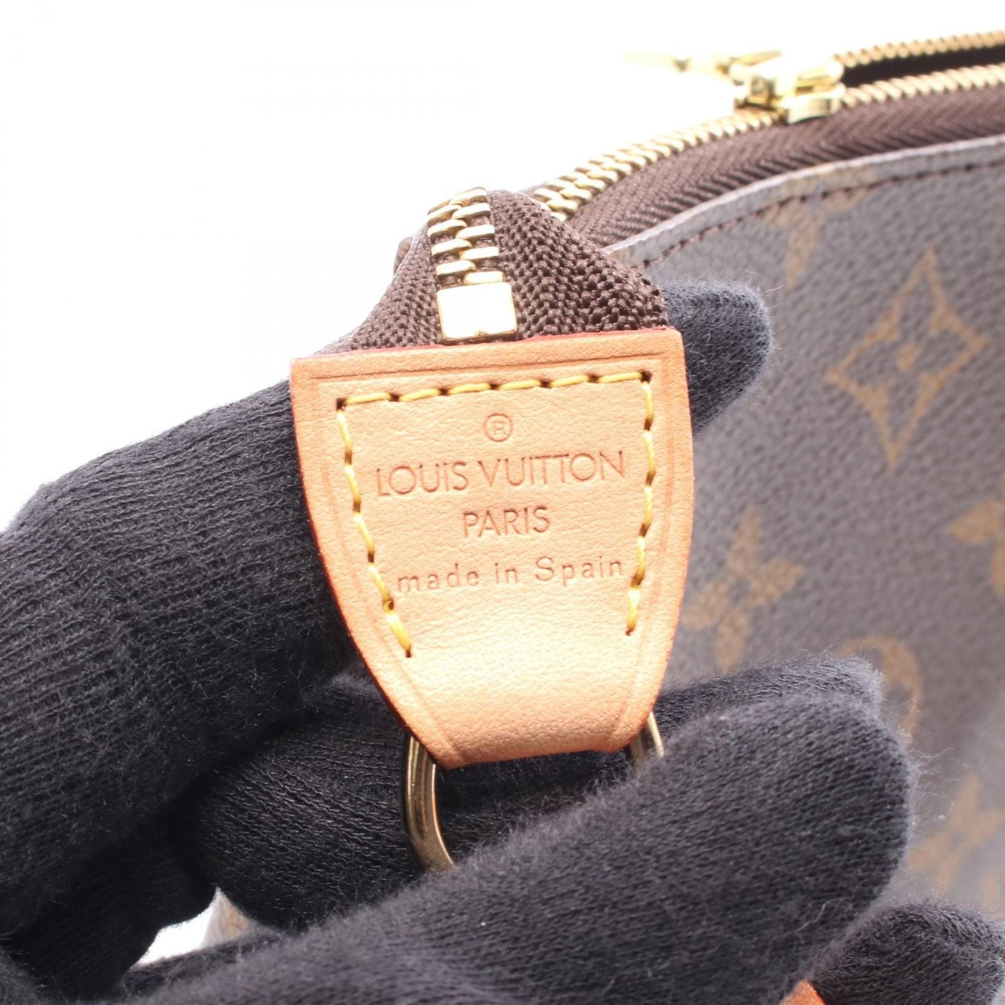 Louis Vuitton Handbag Pochette Canvas Leather — view 4