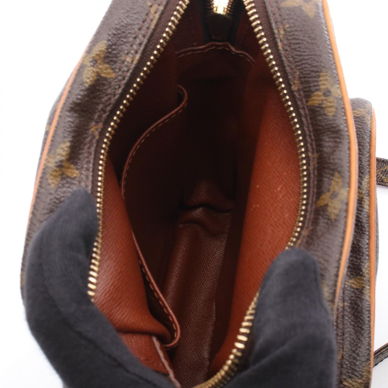 Louis Vuitton Shoulder Bag Amazon Canvas Leather — view 3