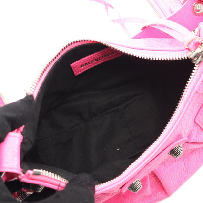 Balenciaga Shoulder Bag Cagole Pink Leather XS — view 3