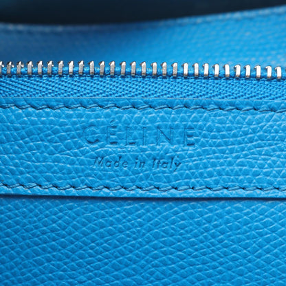 Celine Ceri Tote Tikal Smo Kabata Quiz Blue Leather Ready — view 4