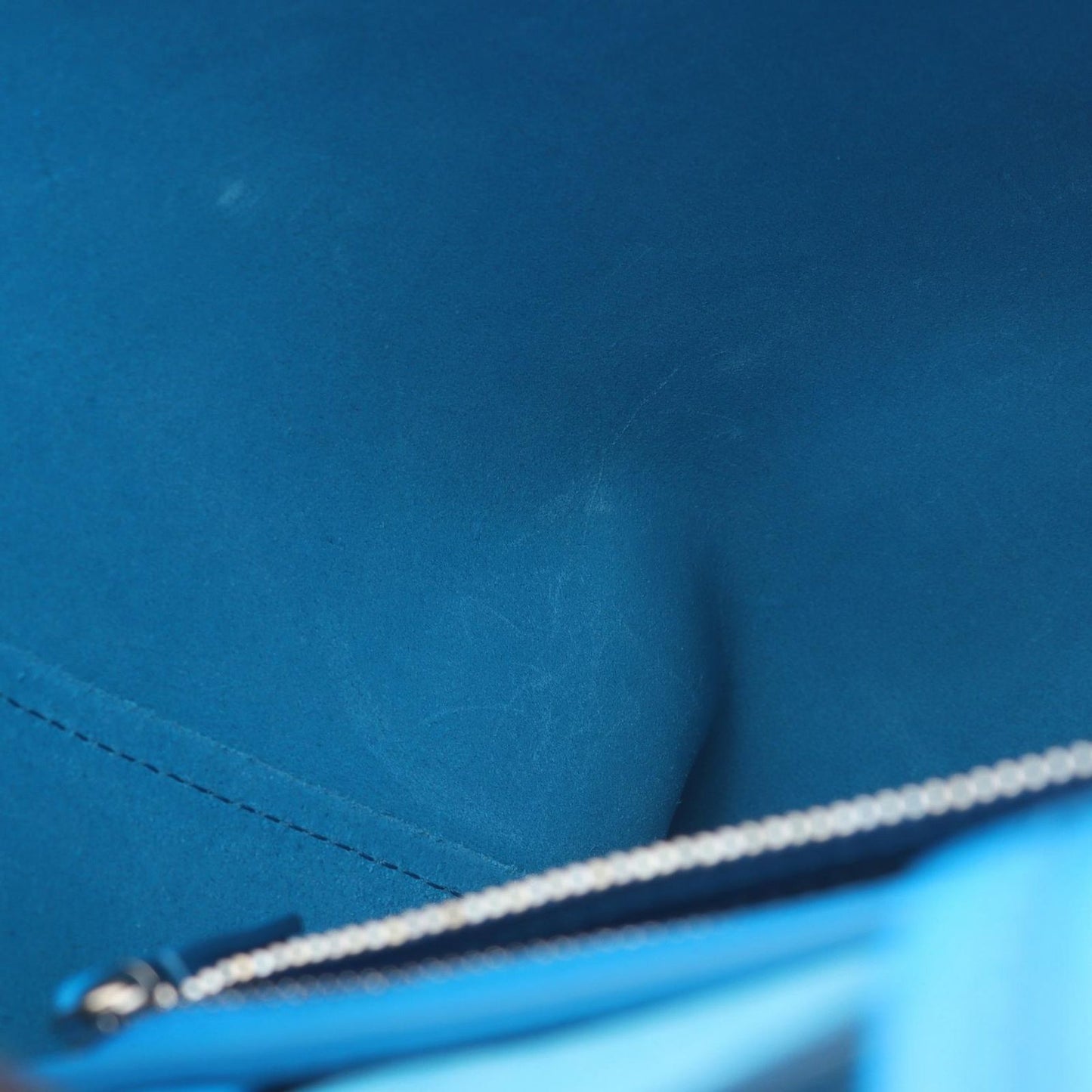 Celine Ceri Tote Tikal Smo Kabata Quiz Blue Leather Ready — view 6