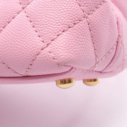 Chanel Handbag XXS 2-Way Pink Tree Quilted Che — view 7