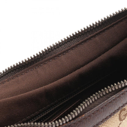Gucci Shoulder Bag Sherry Line GG Canvas Beige Da Brown — view 5