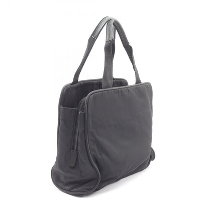 Prada Handbag Black Nylon Triangle Logo — view 2