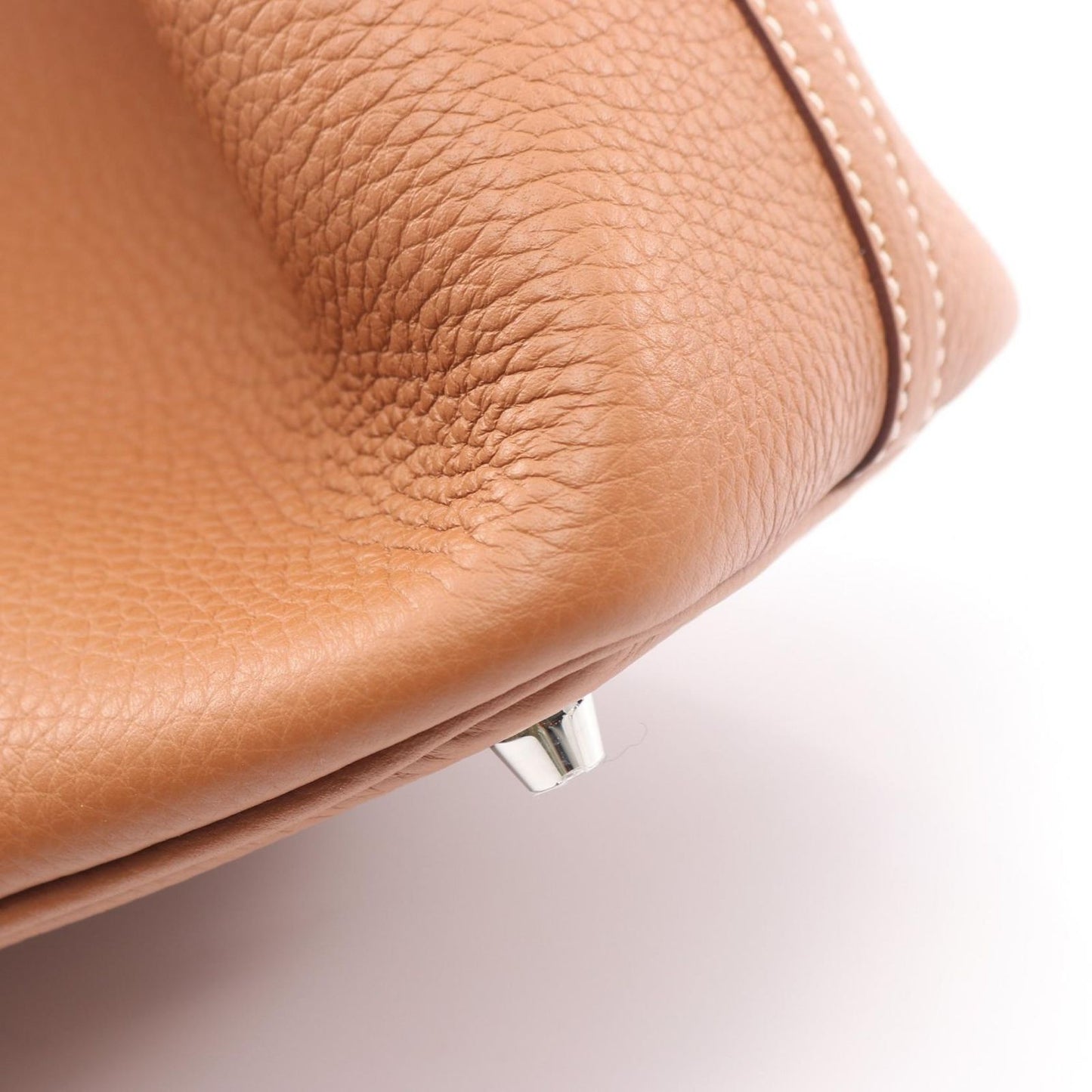 Hermes Handbag Picotin Lock PM Gold Leather — view 8