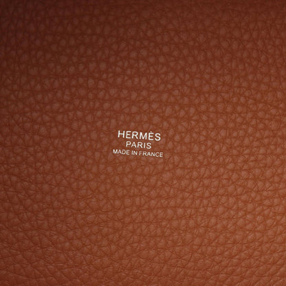 Hermes Handbag Picotin Lock PM Gold Leather — view 4