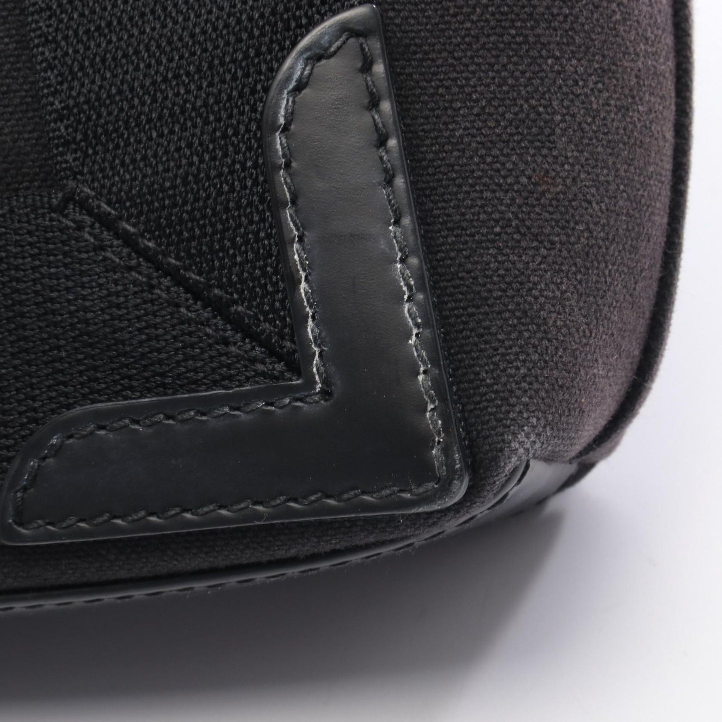 Balenciaga Handbag Navy Kaba XS Black Green Canvas Leather — view 8