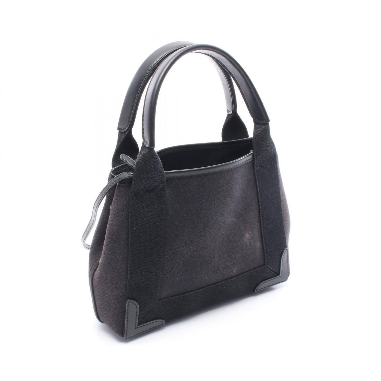 Balenciaga Handbag Navy Kaba XS Black Green Canvas Leather — view 2