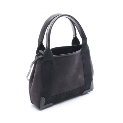 Balenciaga Handbag Navy Kaba XS Black Green Canvas Leather — view 2