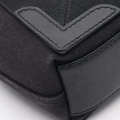 Balenciaga Handbag Navy Kaba XS Black Green Canvas Leather — view 6