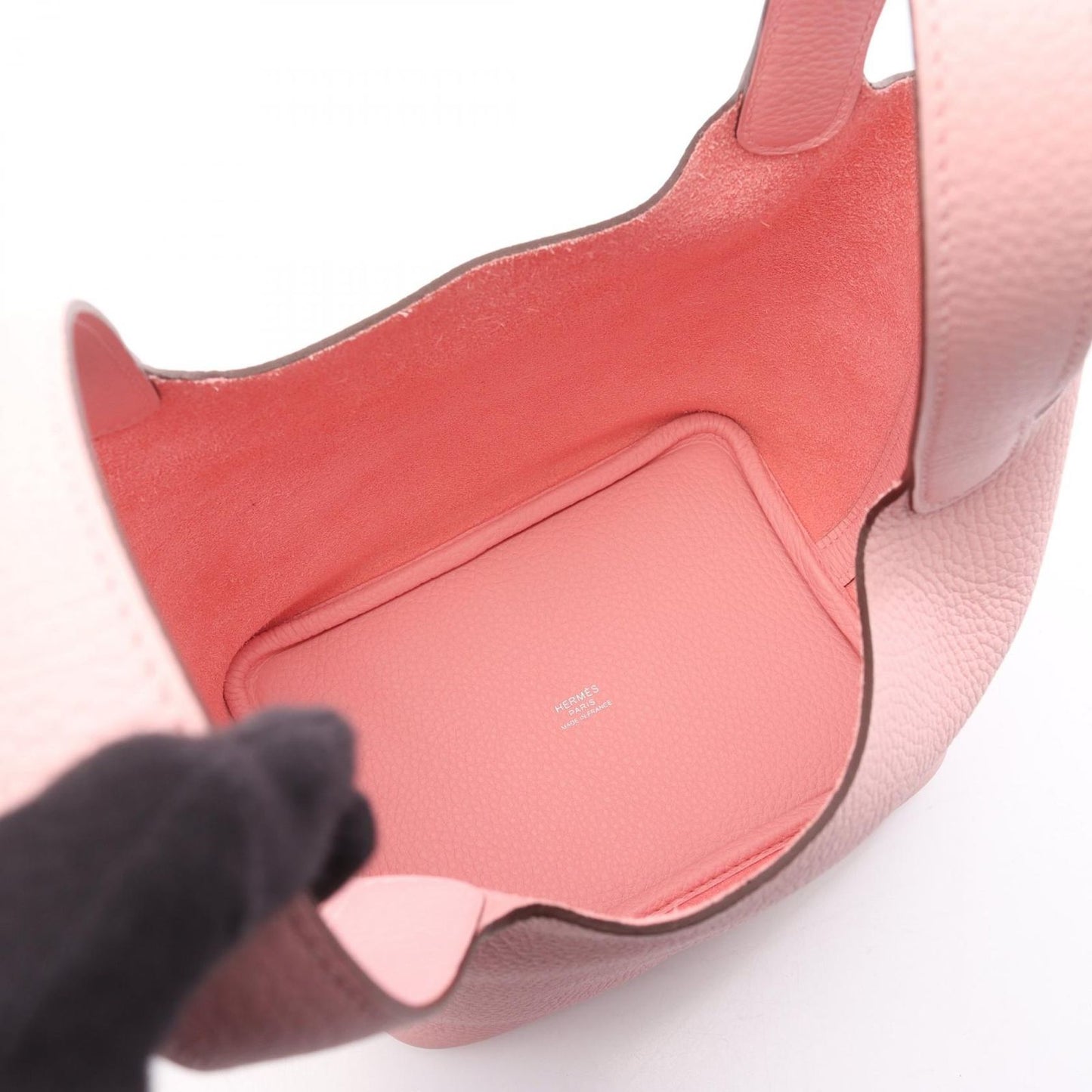 Hermes Handbag Picotin Lock PM Lo Sakura Leather — view 3