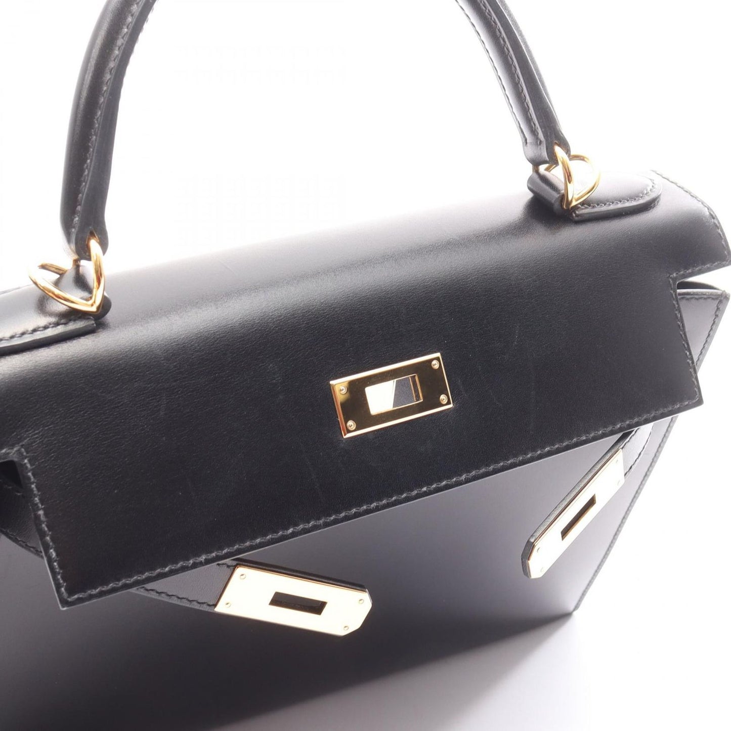 Hermes Handbag Kelly 28 CC Black — view 9