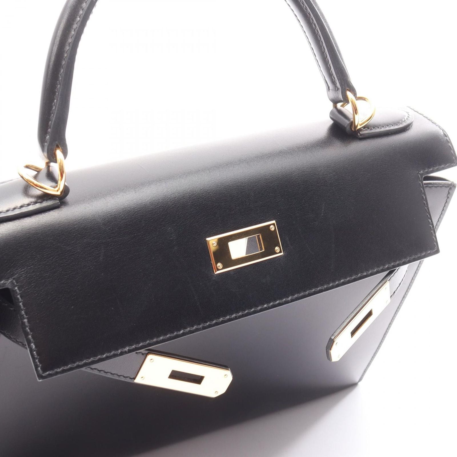 Hermes Handbag Kelly 28 CC Black — view 9