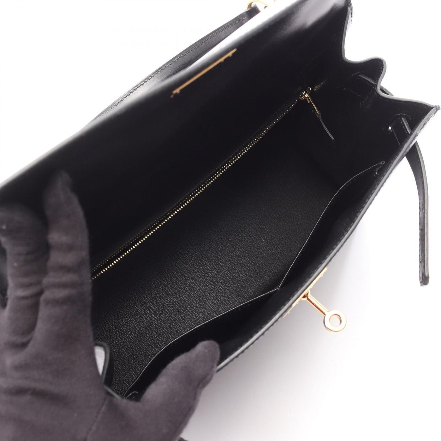 Hermes Handbag Kelly 28 CC Black — view 3