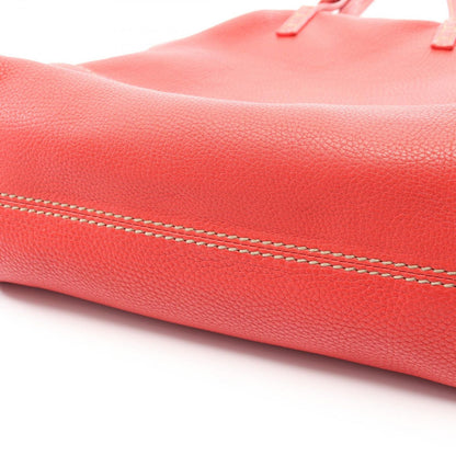 Fendi Shoulder Bag Selleria Toe Red Leather — view 8