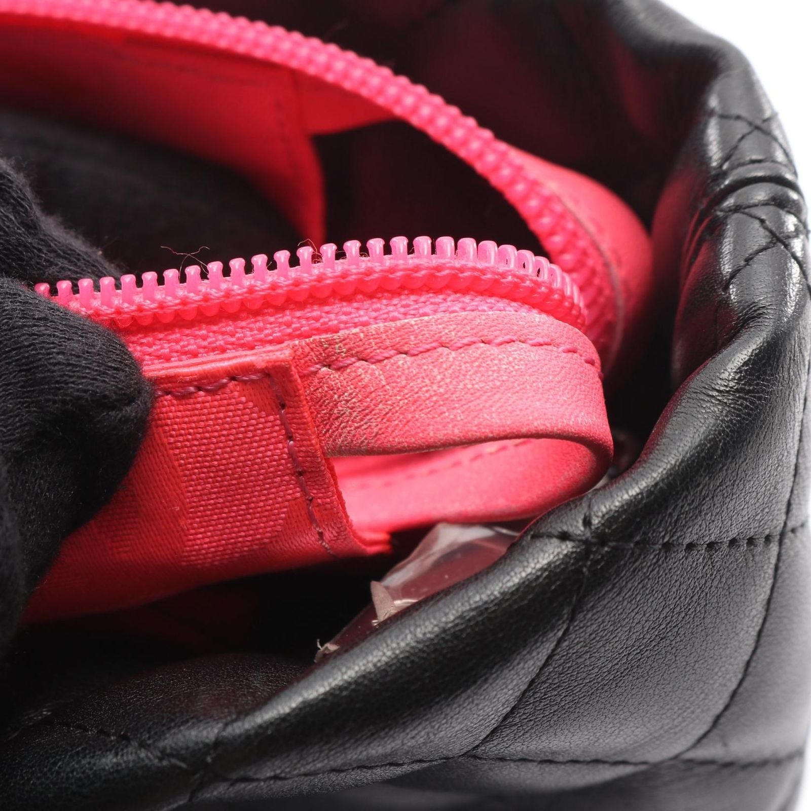 Chanel Tote Cambon Line Black Enamel Leather Patent — view 8