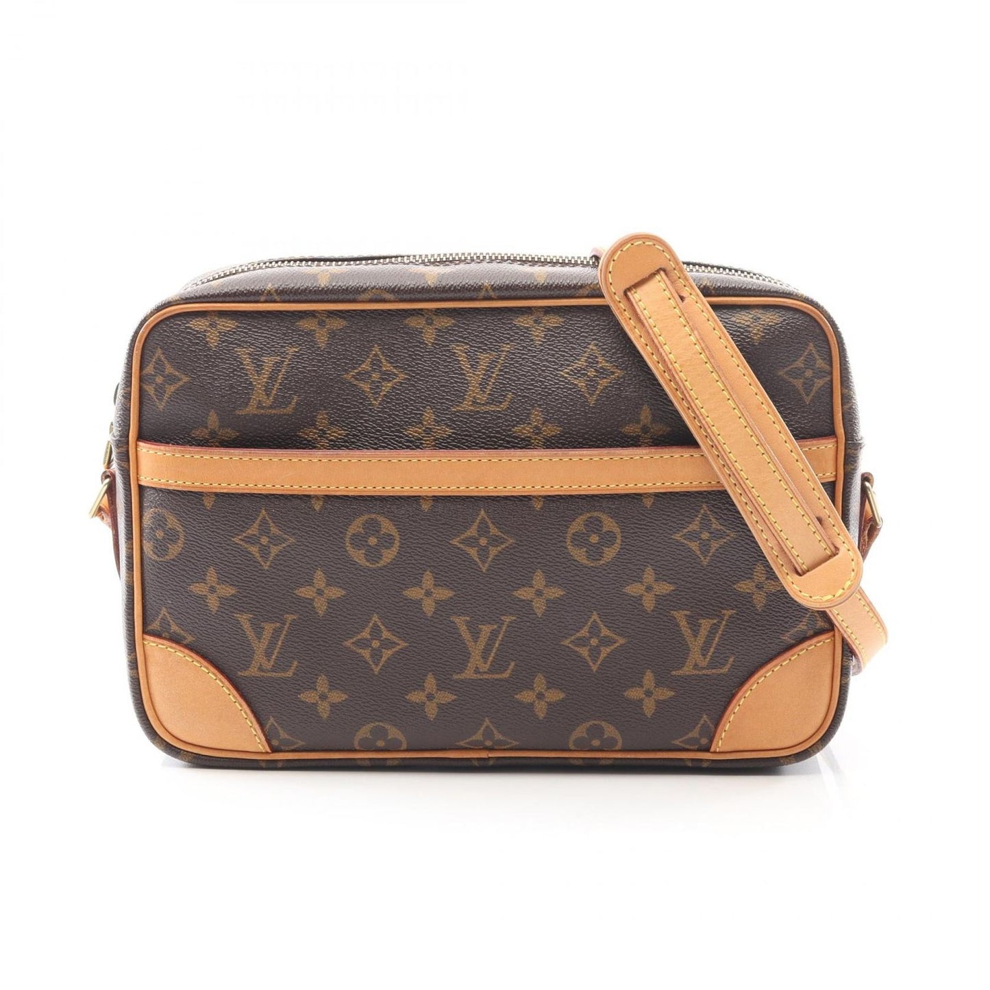 Louis Vuitton Shoulder Bag Trocadero Co Ting Canvas Leather 27