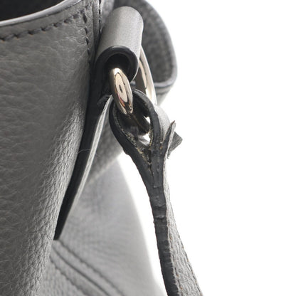 Prada Tote Vitello Daino Gray Leather Suce — view 9