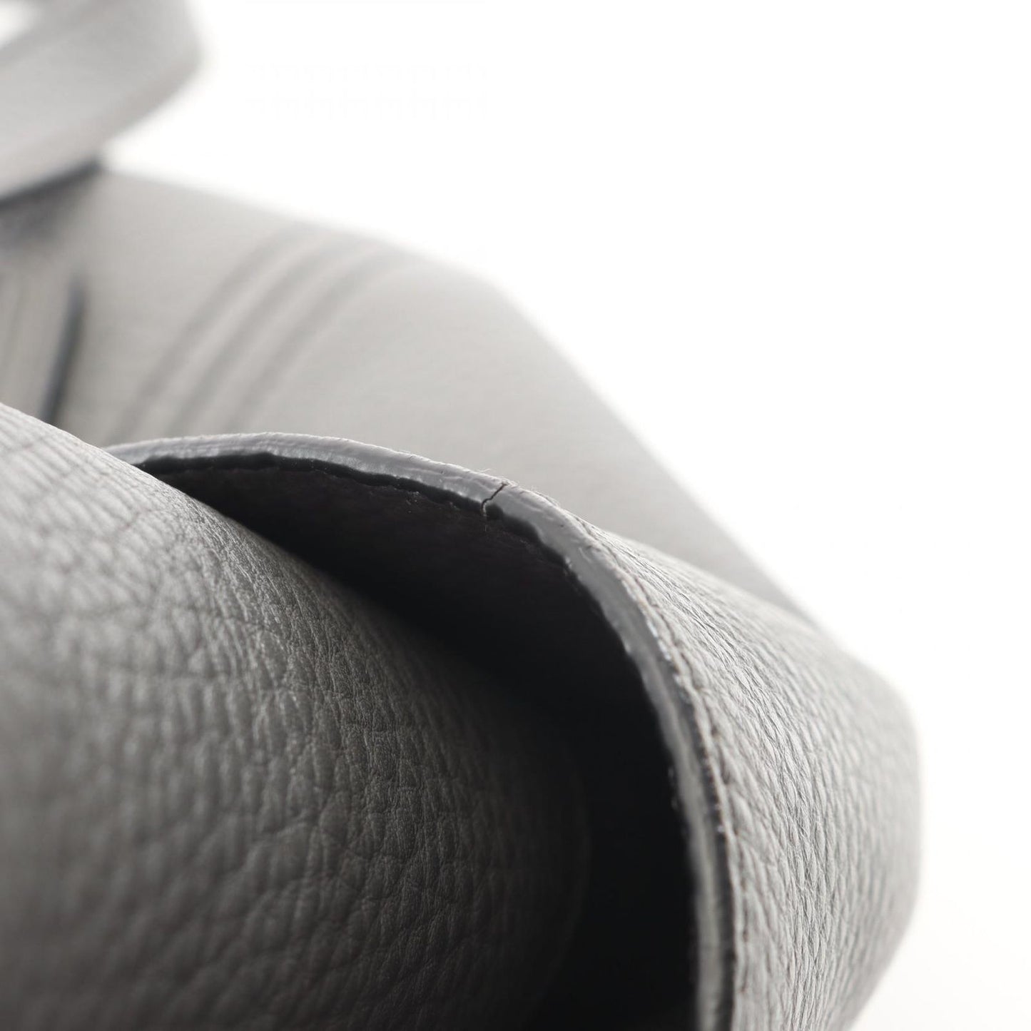 Prada Tote Vitello Daino Gray Leather Suce — view 8