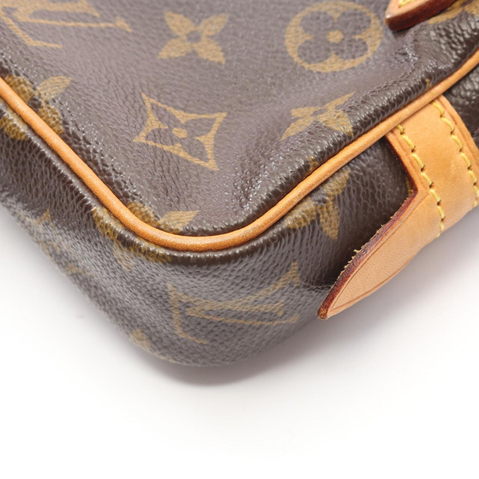 Louis Vuitton Shoulder Bag Canvas Leather Pochette Roulis Bandouliere — view 6