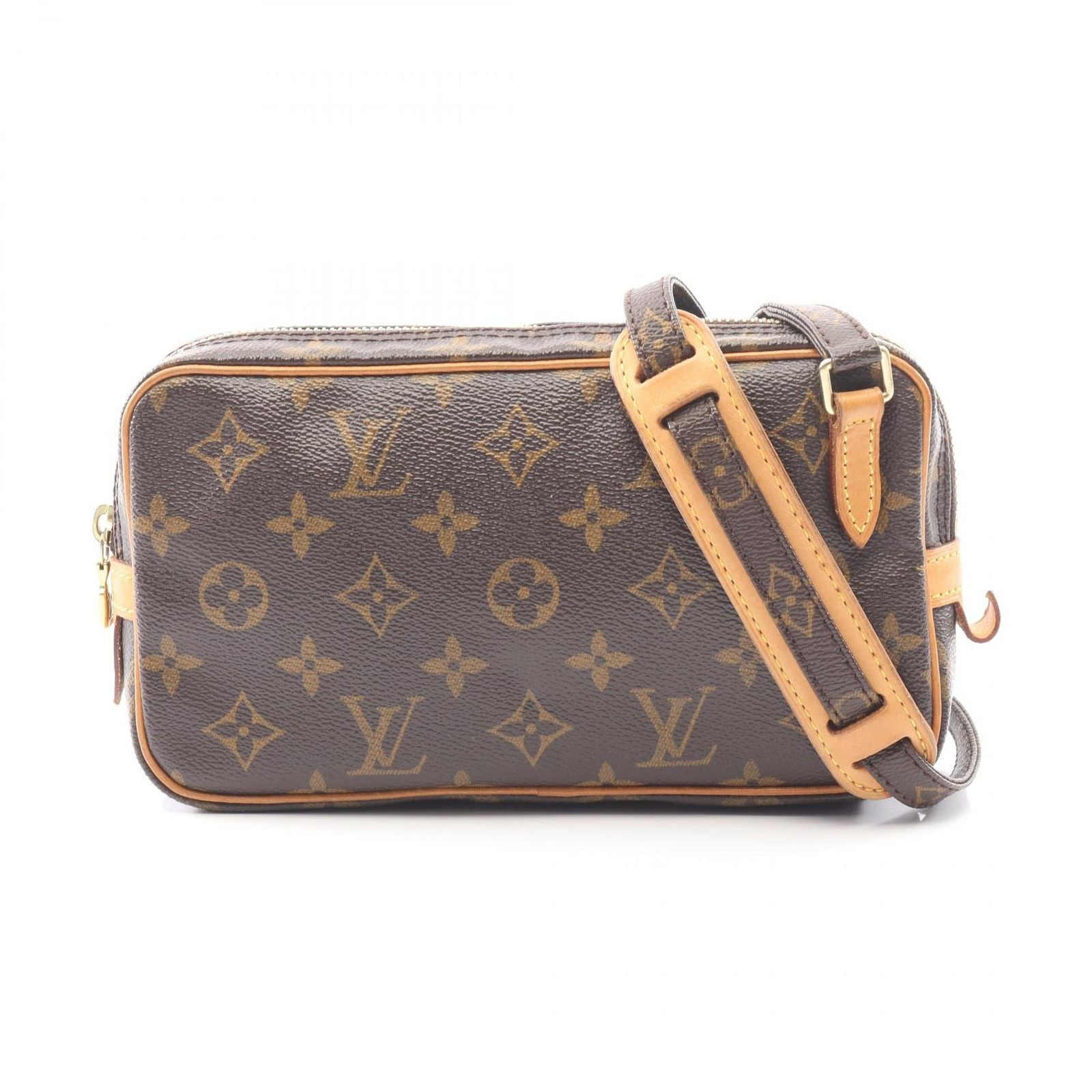 Louis Vuitton Shoulder Bag Canvas Leather Pochette Roulis Bandouliere