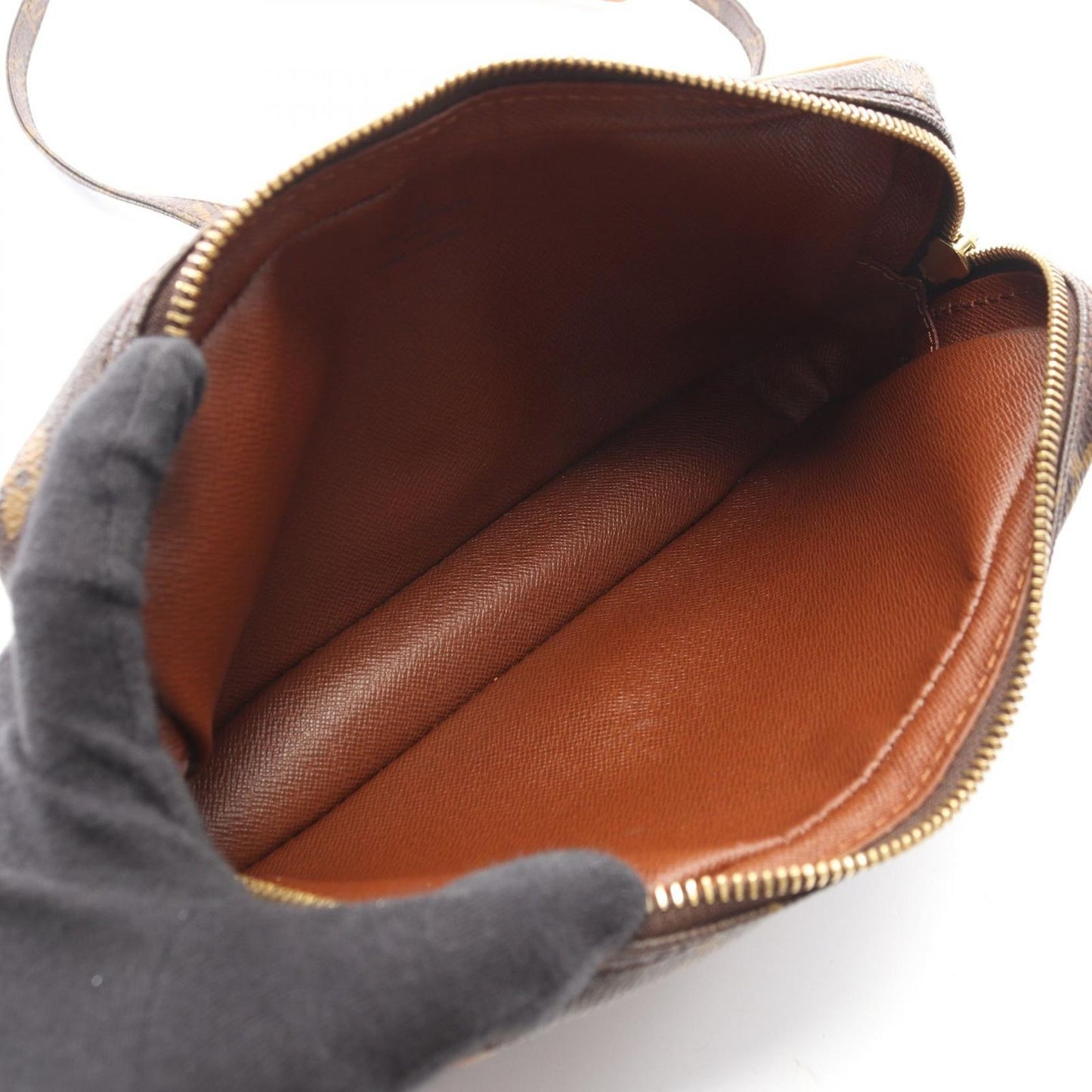 Louis Vuitton Shoulder Bag Canvas Leather Pochette Roulis Bandouliere — view 3