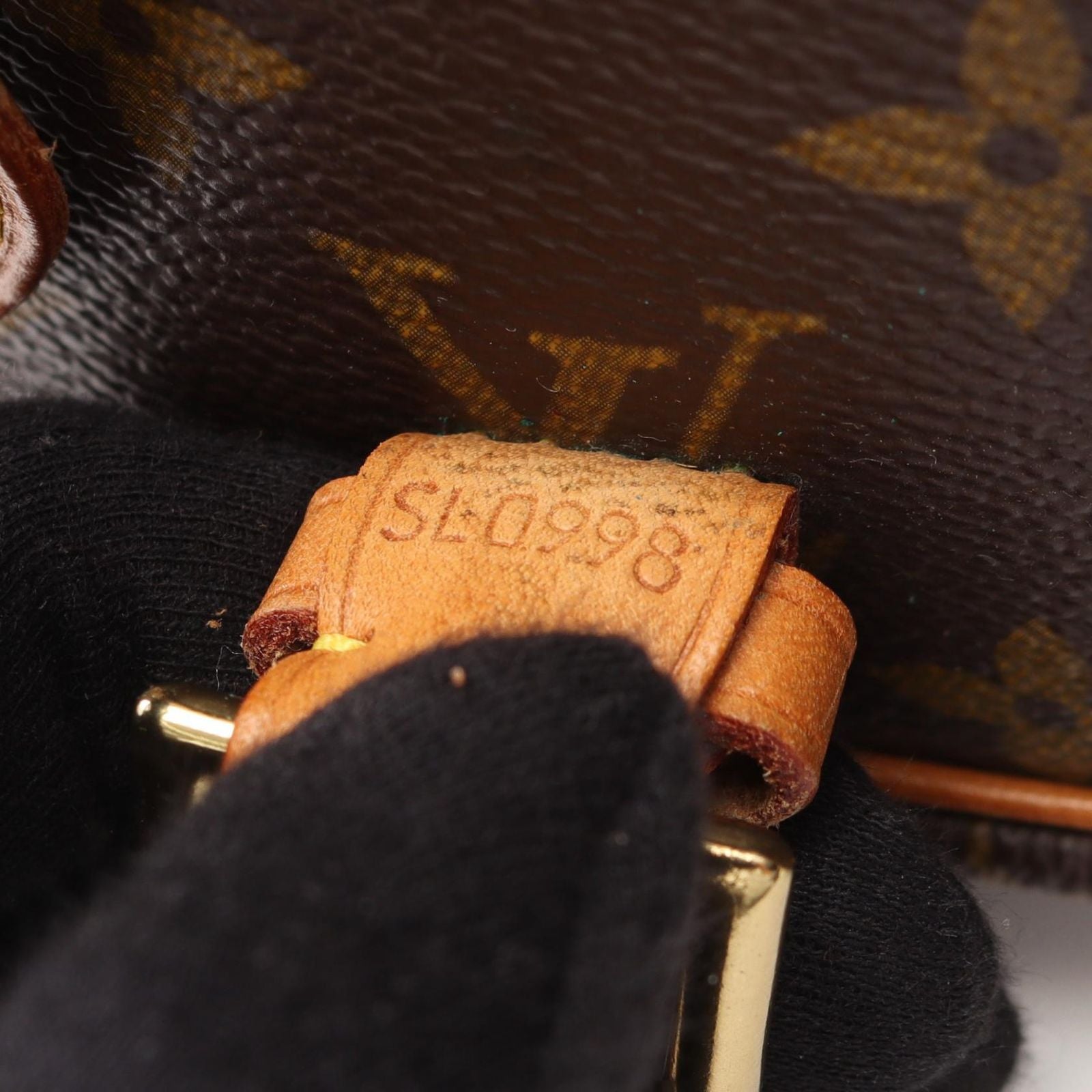 Louis Vuitton Shoulder Bag Sologne Coating Ting Canvas Leather — view 5