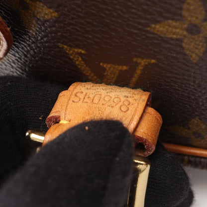Louis Vuitton Shoulder Bag Sologne Coating Ting Canvas Leather — view 5