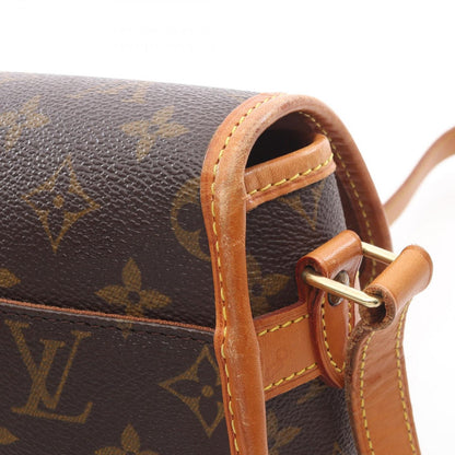 Louis Vuitton Shoulder Bag Sologne Coating Ting Canvas Leather — view 9