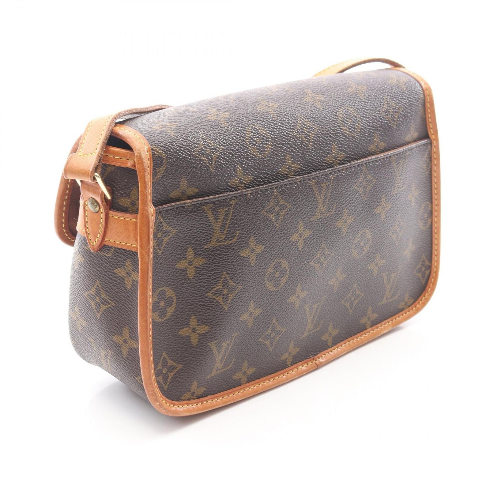 Louis Vuitton Shoulder Bag Sologne Coating Ting Canvas Leather — view 2