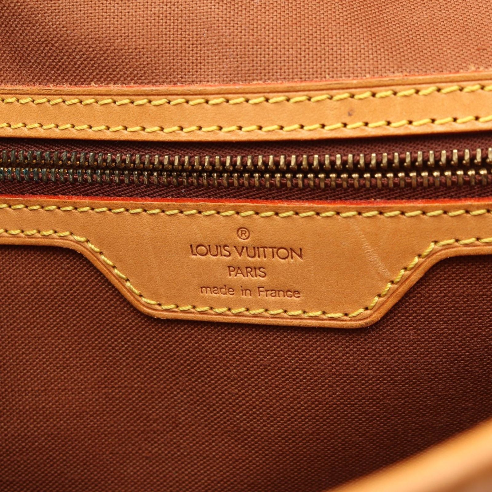 Louis Vuitton Shoulder Bag Sologne Coating Ting Canvas Leather — view 4