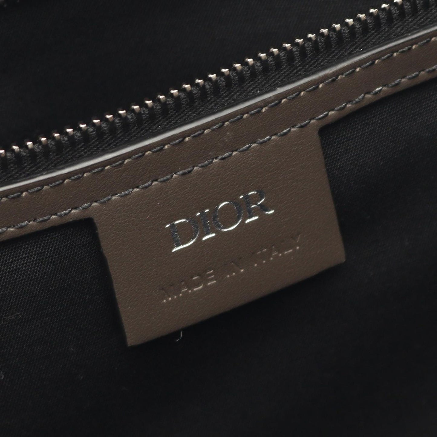 Dior Shoulder Bag Da Cu Brown Canvas Leather Oh Oblique Cu Saddle Soft — view 4