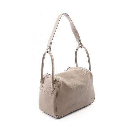 Hermes Shoulder Bag Lindy 26 Etoupe Leather — view 2