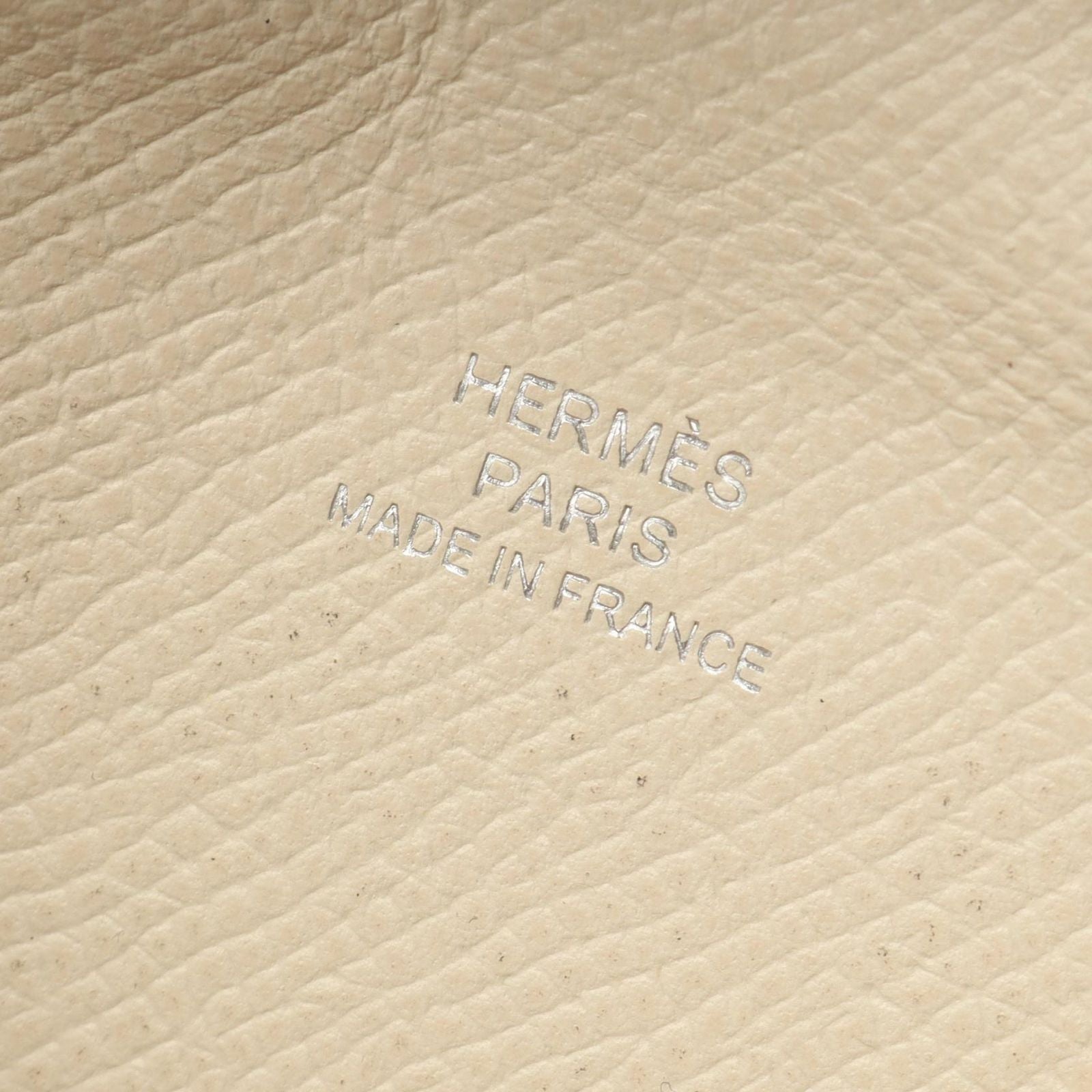 Hermes Coin Case Calvi Cles Leather — view 5